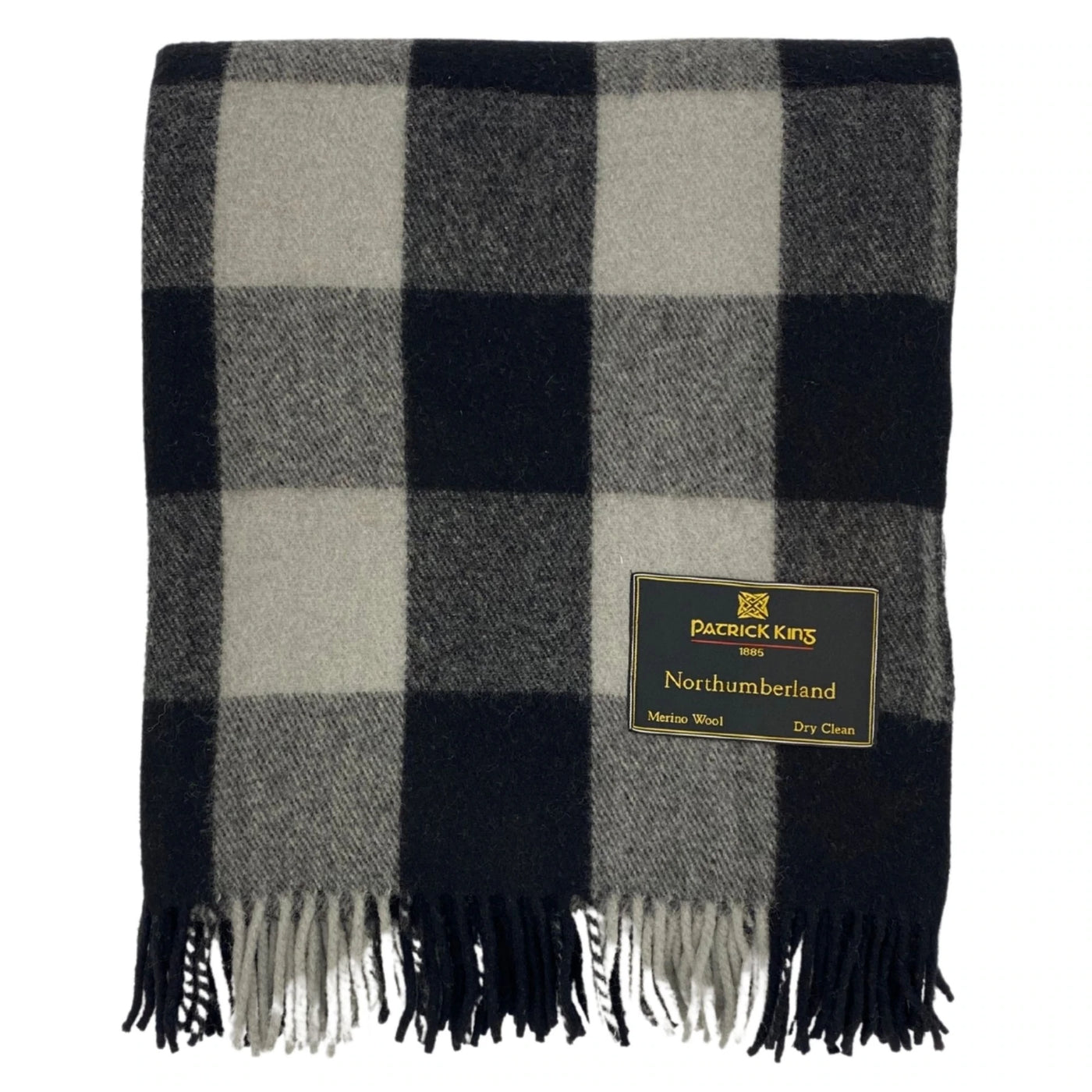 Patrick King Northumberland Merino Wool Lap Blanket