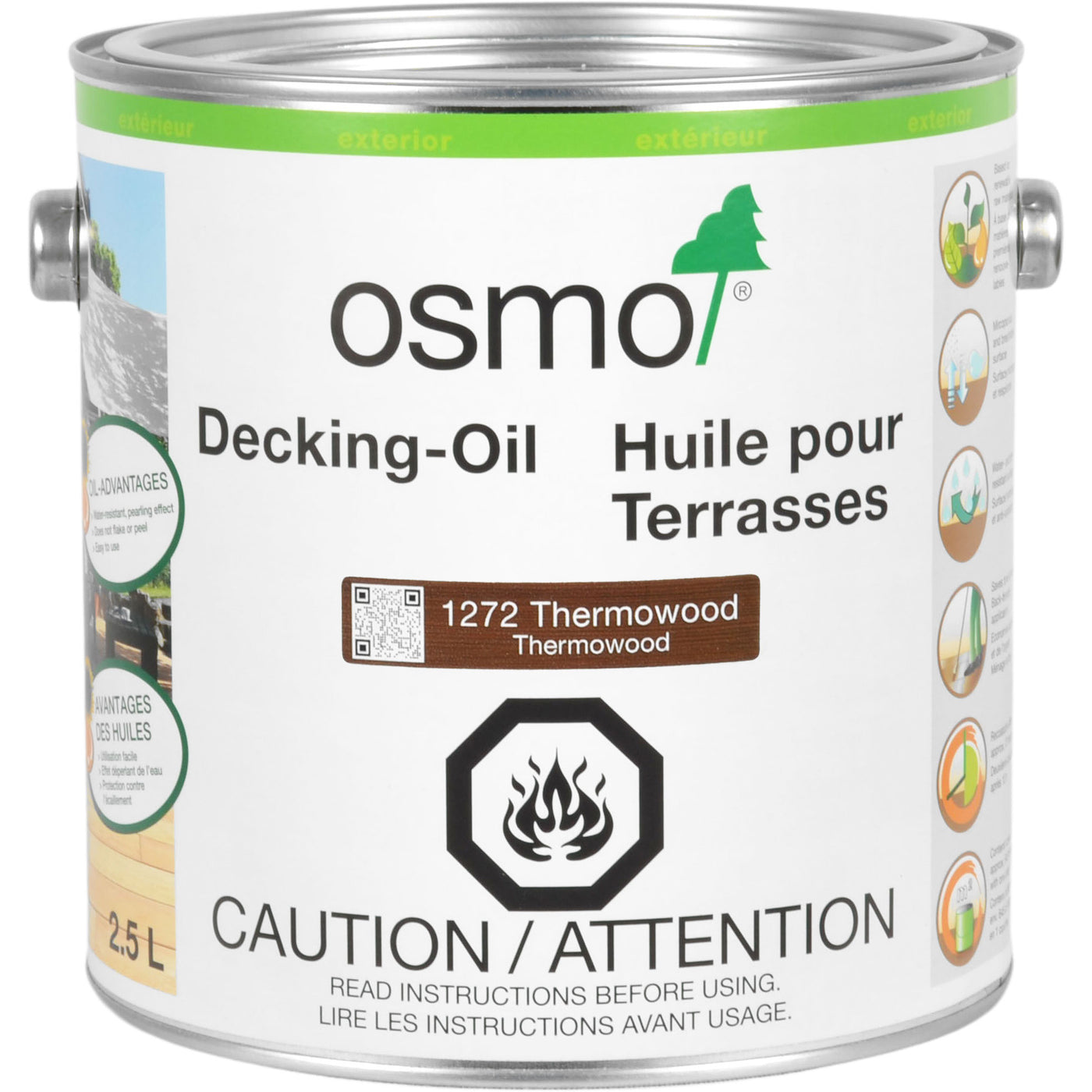 OSMO Decking Oil - 1272 Thermowood