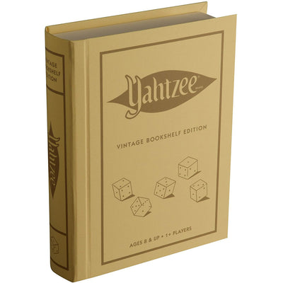 Yahtzee - Vintage Bookshelf Edition